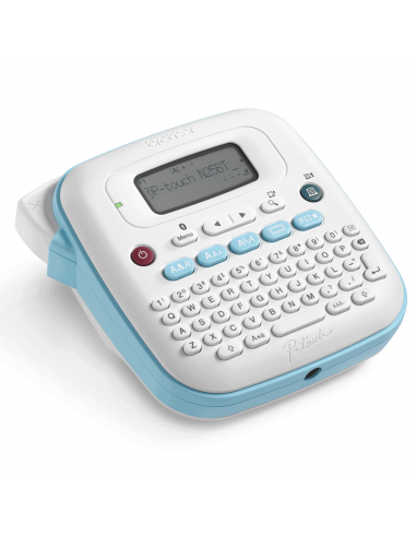 Rotuladora brother ptn25btql1 lcd - 1 linea - teclado qwerty