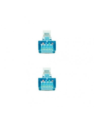 Latiguillo cable red nanocable rj45 lszh cat.7 3m gris 600mhz - 3m - awg26