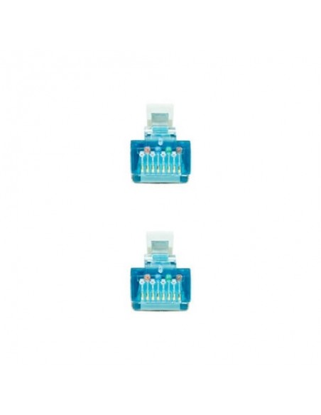 Latiguillo cable red nanocable rj45 lszh cat.7 3m gris 600mhz - 3m - awg26