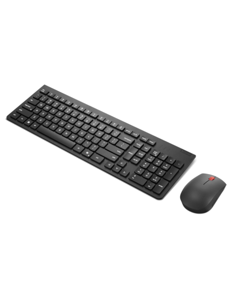 Teclado + raton lenovo essential inalambrico negro
