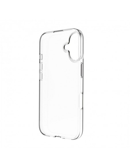 Funda muvit recycletek para apple iphone 16 transparente Funda muvit recycletek para apple iphone 16 transparente
