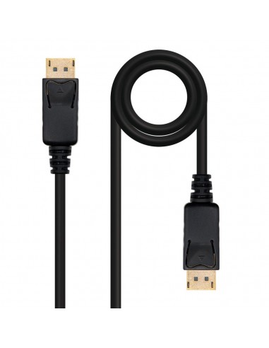Cable displayport dp - m - dp - m nanocable negro 1.5 m