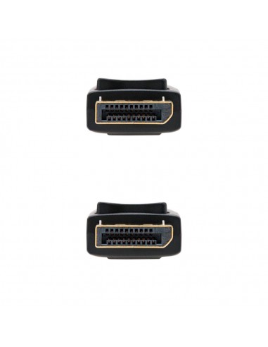 Cable displayport dp - m - dp - m nanocable negro 1.5 m