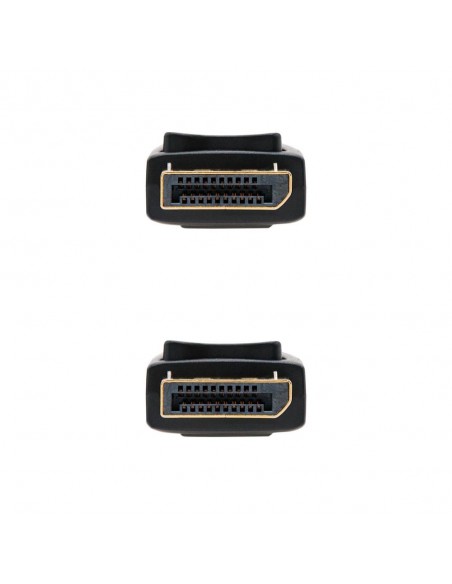 Cable displayport dp - m - dp - m nanocable negro 1.5 m Cable displayport dp - m - dp - m nanocable negro 1.5 m