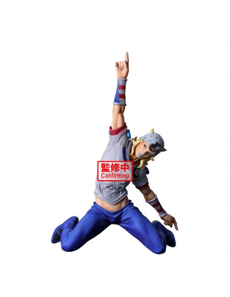 Figura banpresto jojo's bizarre adventure steel ball run mometria johnny joestar