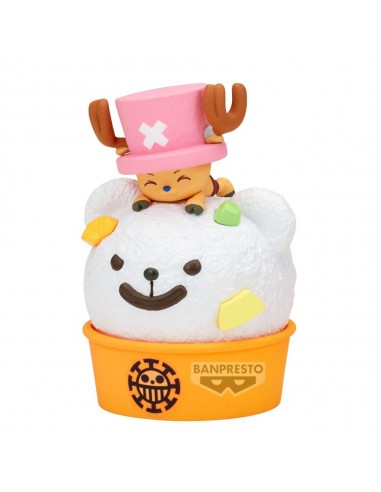 Figura banpresto one piece paldoce collection chopper - bepo & heart pirates(b:tony tony chopper)