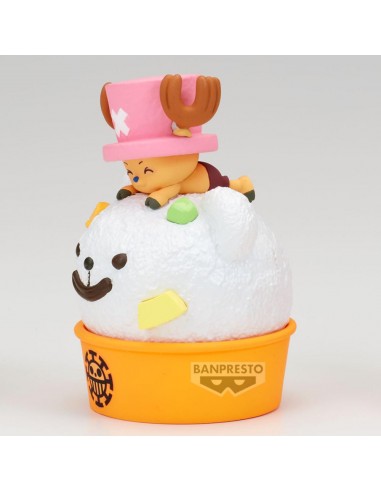 Figura banpresto one piece paldoce collection chopper - bepo & heart pirates(b:tony tony chopper)