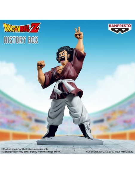 Figura banpresto dragon ball z history box mr. satan