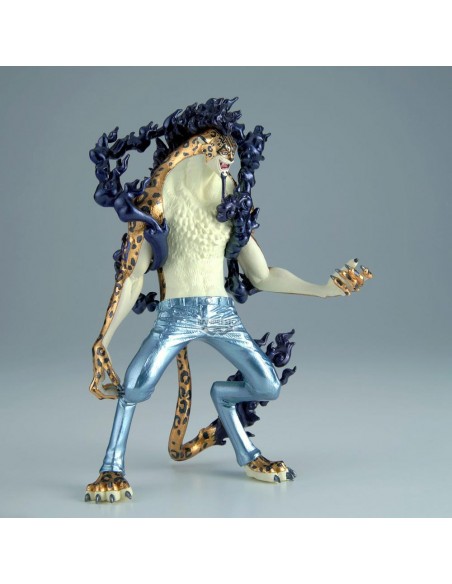 Figura banpresto one piece king of artist rob lucci awakening - special ver. - Figura banpresto one piece king of artist rob lucci awakening - special ver. -