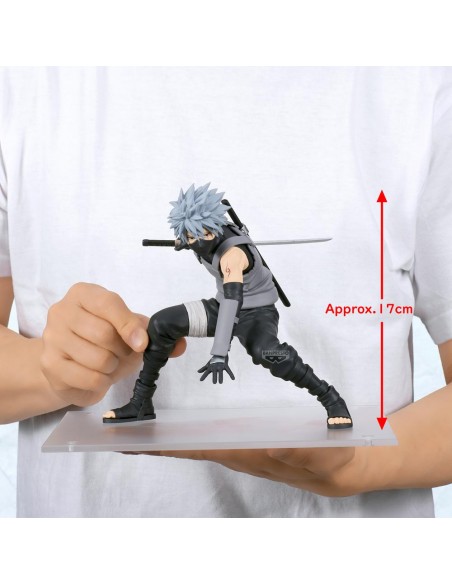 Figura banpresto naruto shippuden grandista - kakashi hatake -