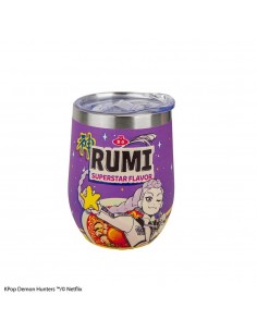 Taza de viaje isotermica cinereplicas kpop demon hunters rumi superstar flavor