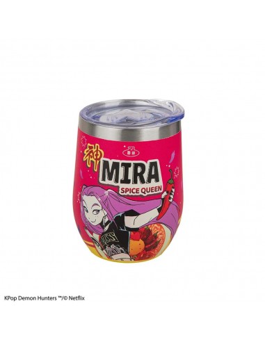 Taza de viaje isotermica cinereplicas kpop demon hunters mira spice queen