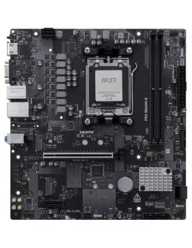 Placa base msi am5 pro b840m - b ddr5 matx
