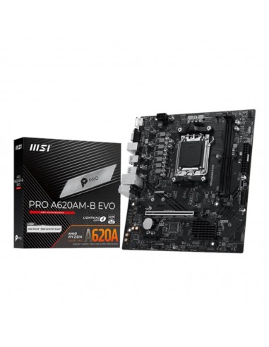 Placa base msi pro a620am - b evo am5 matx