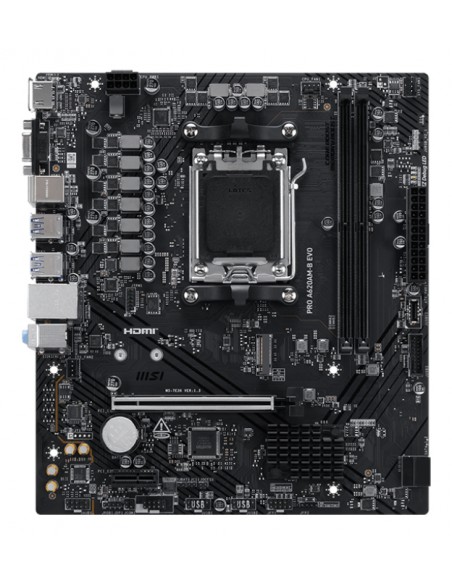 Placa base msi pro a620am - b evo am5 matx Placa base msi pro a620am - b evo am5 matx