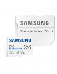Tarjeta memoria micro sd samsung 256gb pro endurance clase 10 c - a