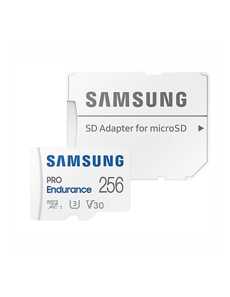 Tarjeta memoria micro sd samsung 256gb pro endurance clase 10 c - a