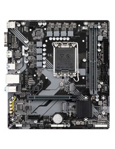 Placa base gigabyte b760m h 1700 matx 2xddr4 Placa base gigabyte b760m h 1700 matx 2xddr4