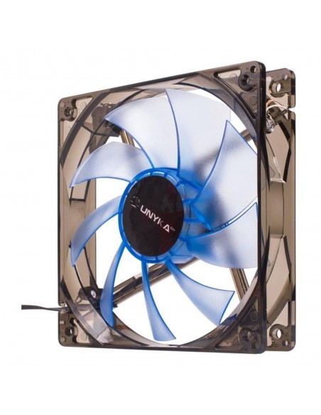 Ventilador caja unykach 51791 led azul 120mm
