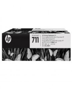 Cabezal impresion hp 711 c1q10a negro amarillo cian magenta t120