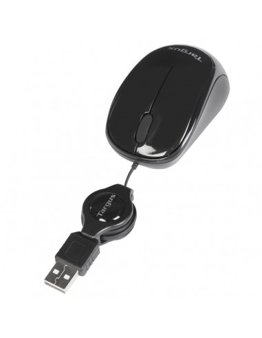 Mouse raton targus blue trace compacto usb tipo a negro