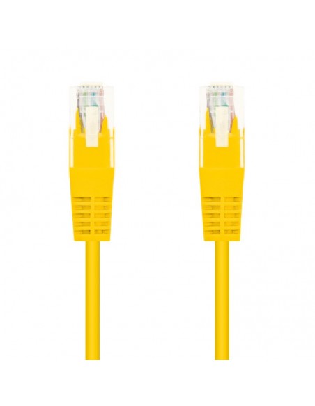 Latiguillo cable red utp cat.6 rj45 nanocable 0.30m amarillo Latiguillo cable red utp cat.6 rj45 nanocable 0.30m amarillo