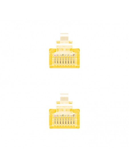 Latiguillo cable red utp cat.6 rj45 nanocable 0.30m amarillo Latiguillo cable red utp cat.6 rj45 nanocable 0.30m amarillo
