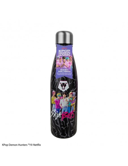 Botella isotermica cinereplicas kpop demon hunters saja boys 500ml