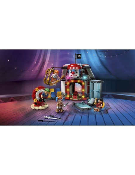 Lego one piece netflix carpa de circo de buggy