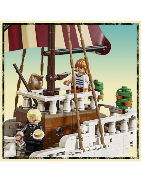Lego one piece netflix barco pirata going merry Lego one piece netflix barco pirata going merry