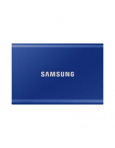 Disco duro ssd samsung 1tb pssd t7 nvme externo azul