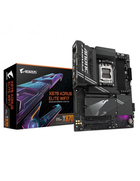 Placa base gigabyte x870 aorus elite wifi7 am5 atx - 4x ddr5