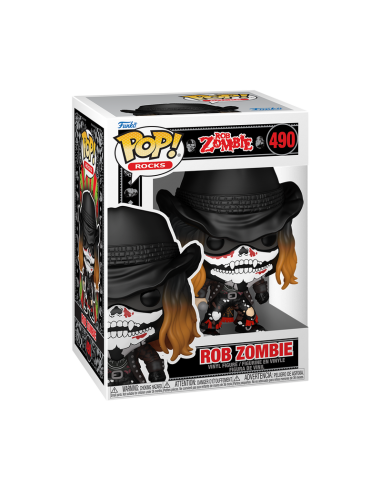 Funko pop rocks: rob zombie w - bandana