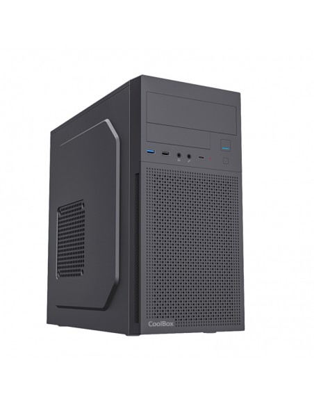 Caja ordenador coolbox m680 matx negra 500w
