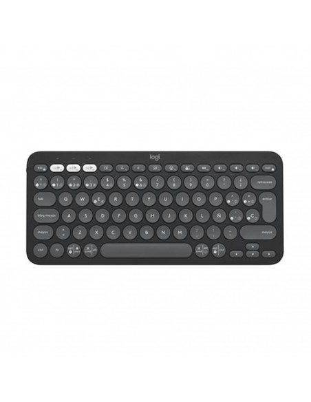 Teclado logitech pebble keys 2 k380s inalambrico grafito
