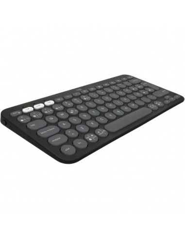 Teclado logitech pebble keys 2 k380s inalambrico grafito