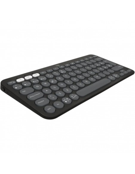 Teclado logitech pebble keys 2 k380s inalambrico grafito