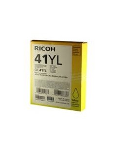 Cartucho gel ricoh gc - 41yi amarillo (600 pag)