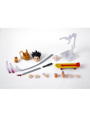 Gon & killua the hunter exam optión parts set. sh figuarts. hunter × hunter. bandai tamashii natións