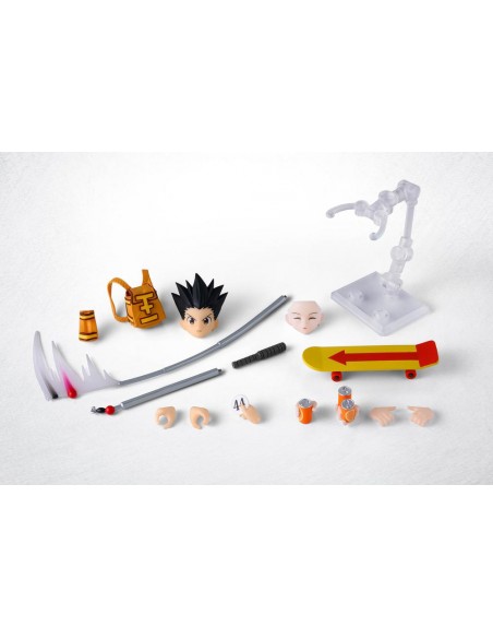 Gon & killua the hunter exam optión parts set. sh figuarts. hunter × hunter. bandai tamashii natións