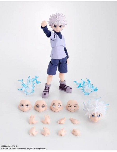 Figura tamashii nations hunter x hunter sh figuarts killua Figura tamashii nations hunter x hunter sh figuarts killua