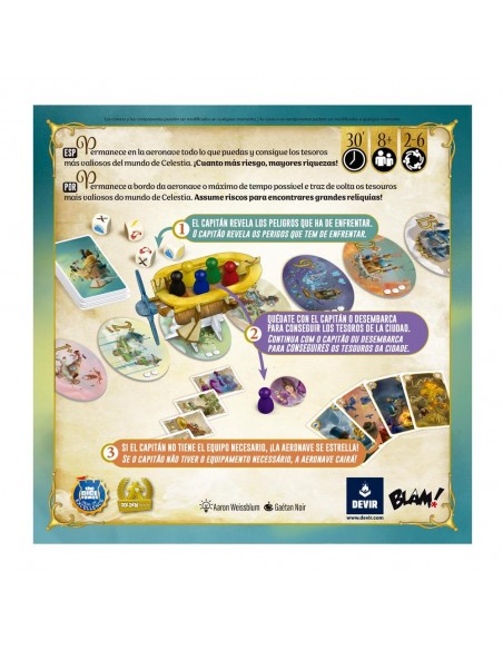 Juego de mesa celestia