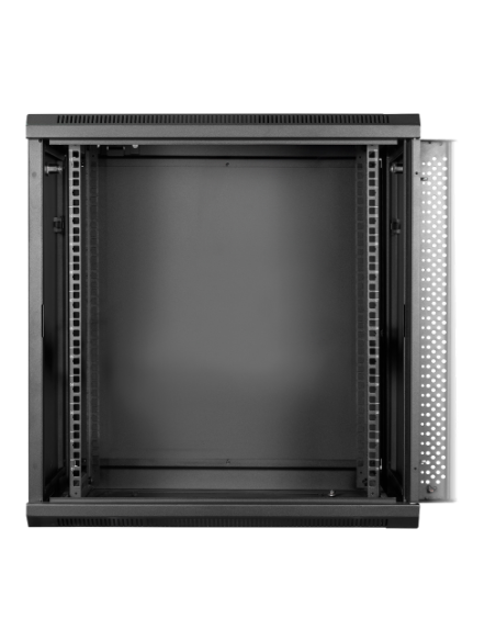 Armario rack mural 19 pulgadas phasak pro 12u 600x450 desmontado (envio flat pack) (incluyen 2 vent bolsa tornilleria)