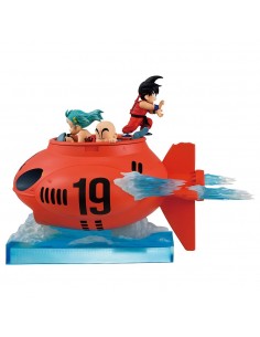 Ichibansho figure son goku & bulma & krillin (vs red ribbon army)