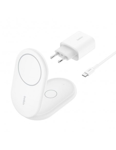 Base de carga inalambrica belkin wiz028vfwh blanca
