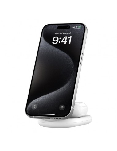 Base de carga inalambrica belkin wiz028vfwh blanca