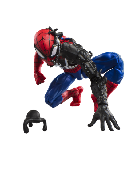 Figura hasbro marvel legends series secret wars spider - man (alien costume) Figura hasbro marvel legends series secret wars spider - man (alien costume)