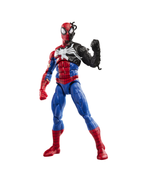 Figura hasbro marvel legends series secret wars spider - man (alien costume) Figura hasbro marvel legends series secret wars spider - man (alien costume)