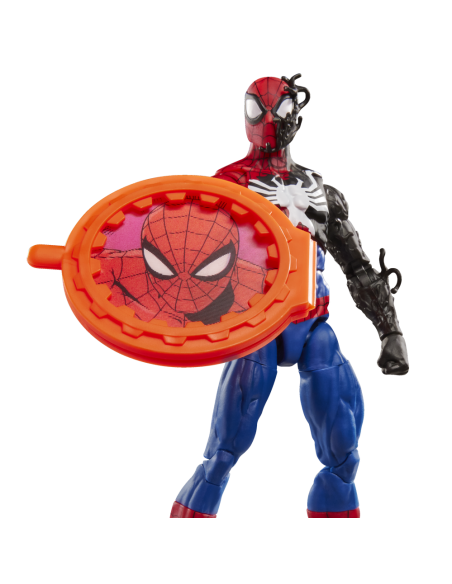 Figura hasbro marvel legends series secret wars spider - man (alien costume) Figura hasbro marvel legends series secret wars spider - man (alien costume)