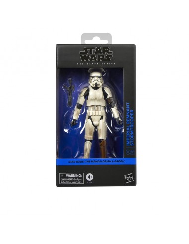 Figura hasbro star wars the black series the mandalorian & grogu imperial remnant stormtrooper